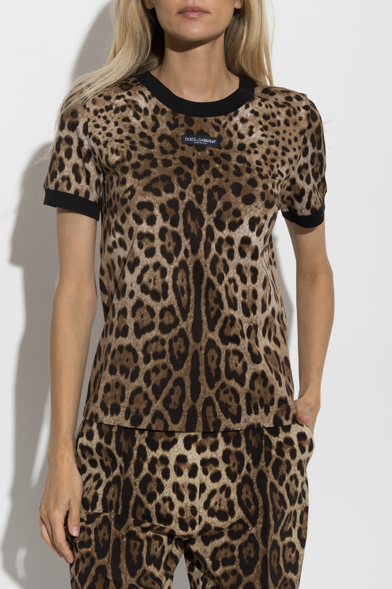 Dolce & Gabbana Animal motif T-shirt | Women's | Vitkac